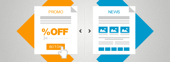 Campañas promocionales vs newsletters