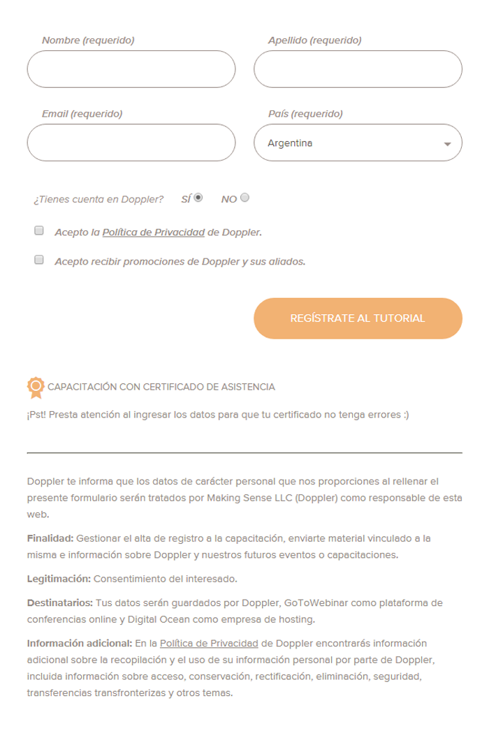 ejemplo formulario rgpd