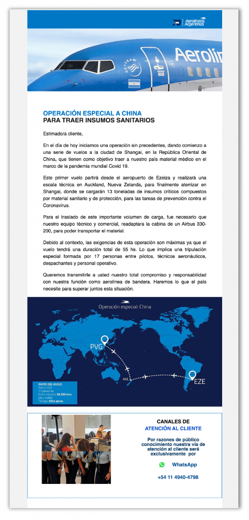 email-marketing-aerolineas-argentinas