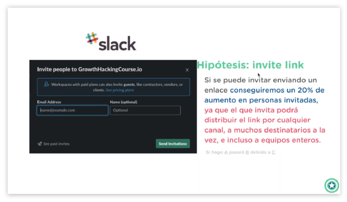 growth hacking el caso slack