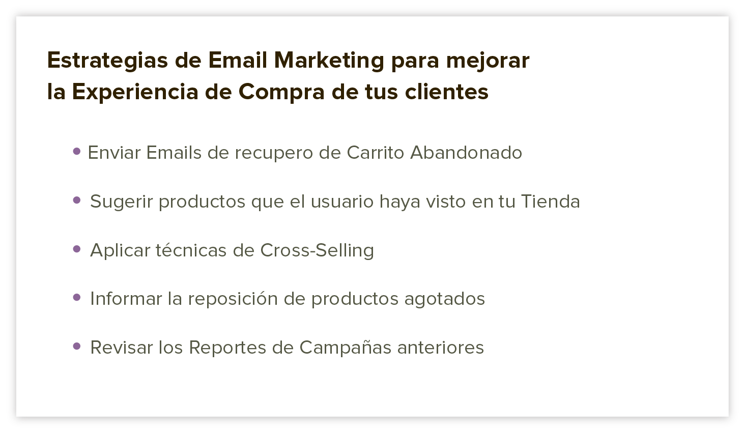 5 estrategias para mejorar el shopping experience