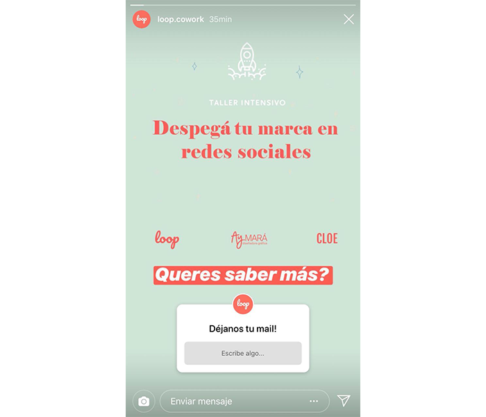 stickers en stories