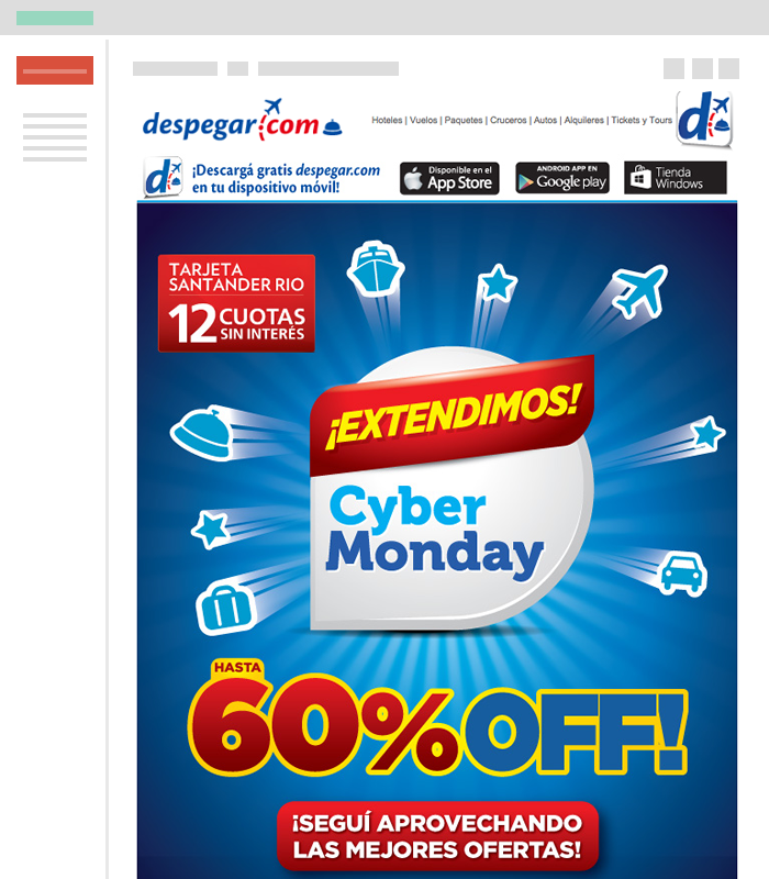 Campaña de Email Estacional