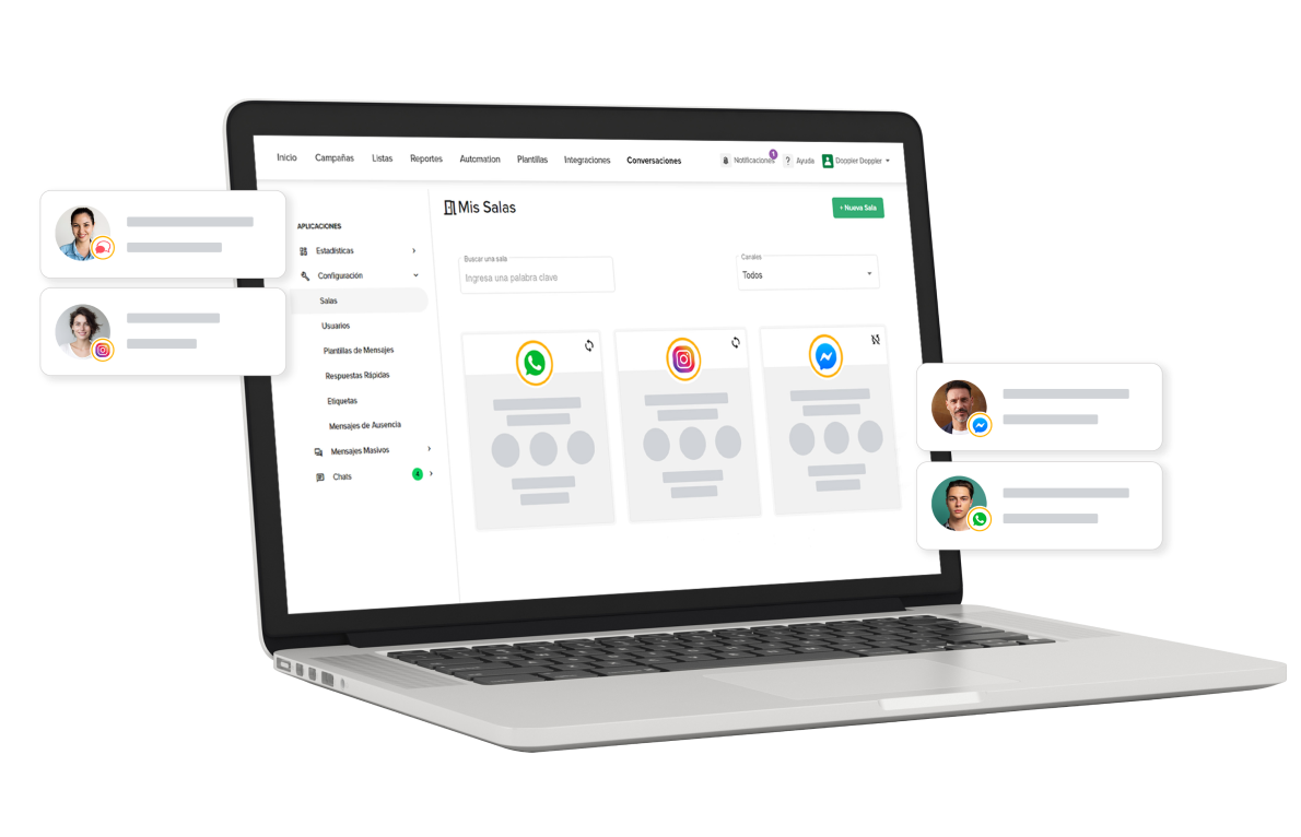 Aumenta tus ventas con Chatbots de Doppler