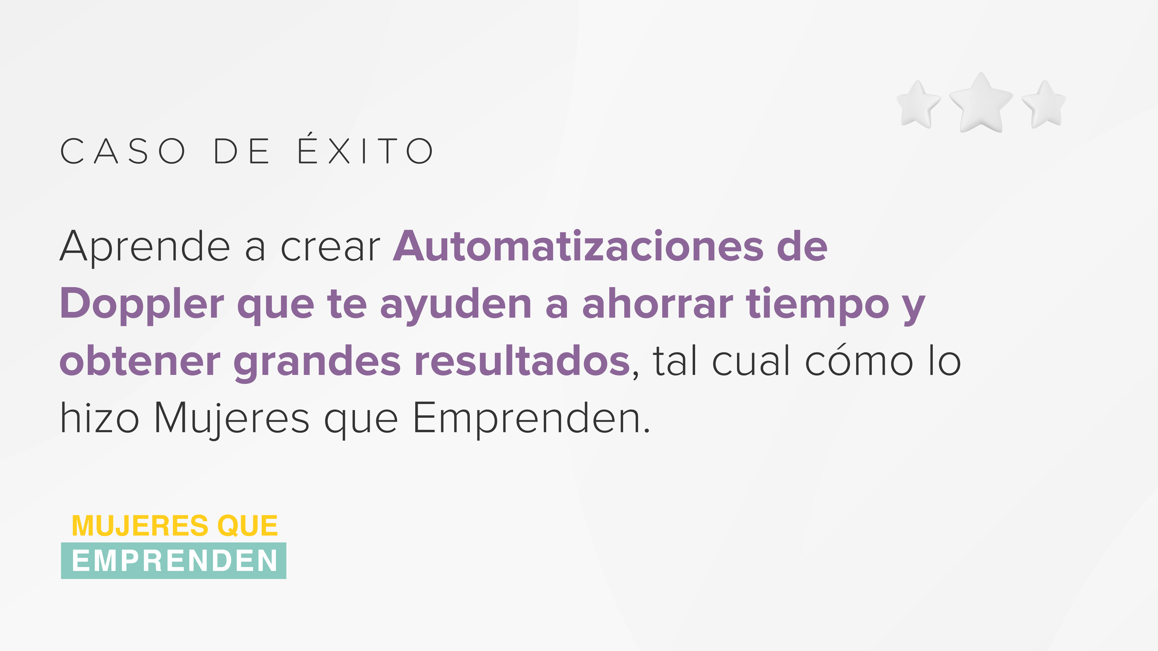 Mujeres que Emprenden