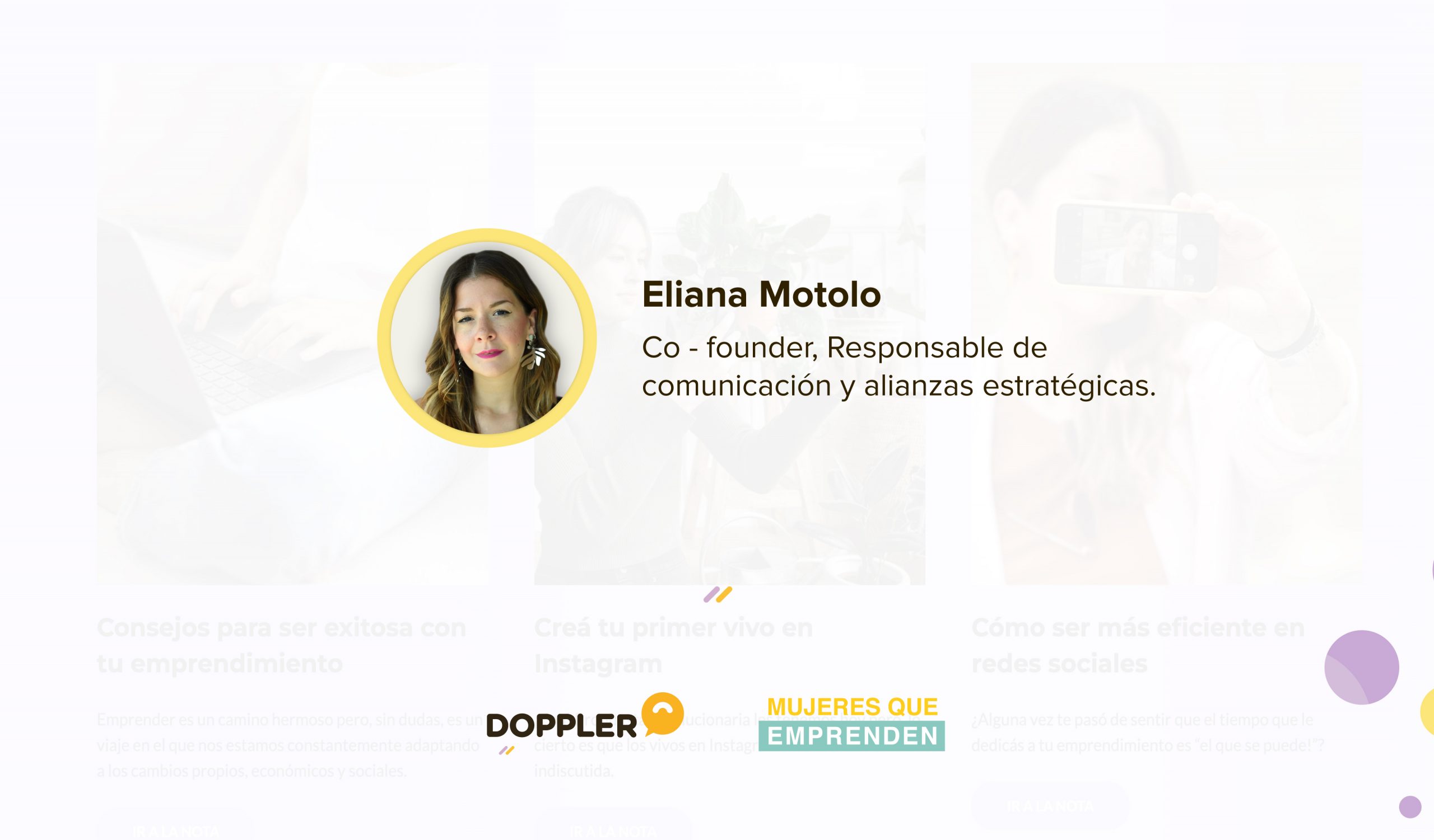 Mujeres que Emprenden