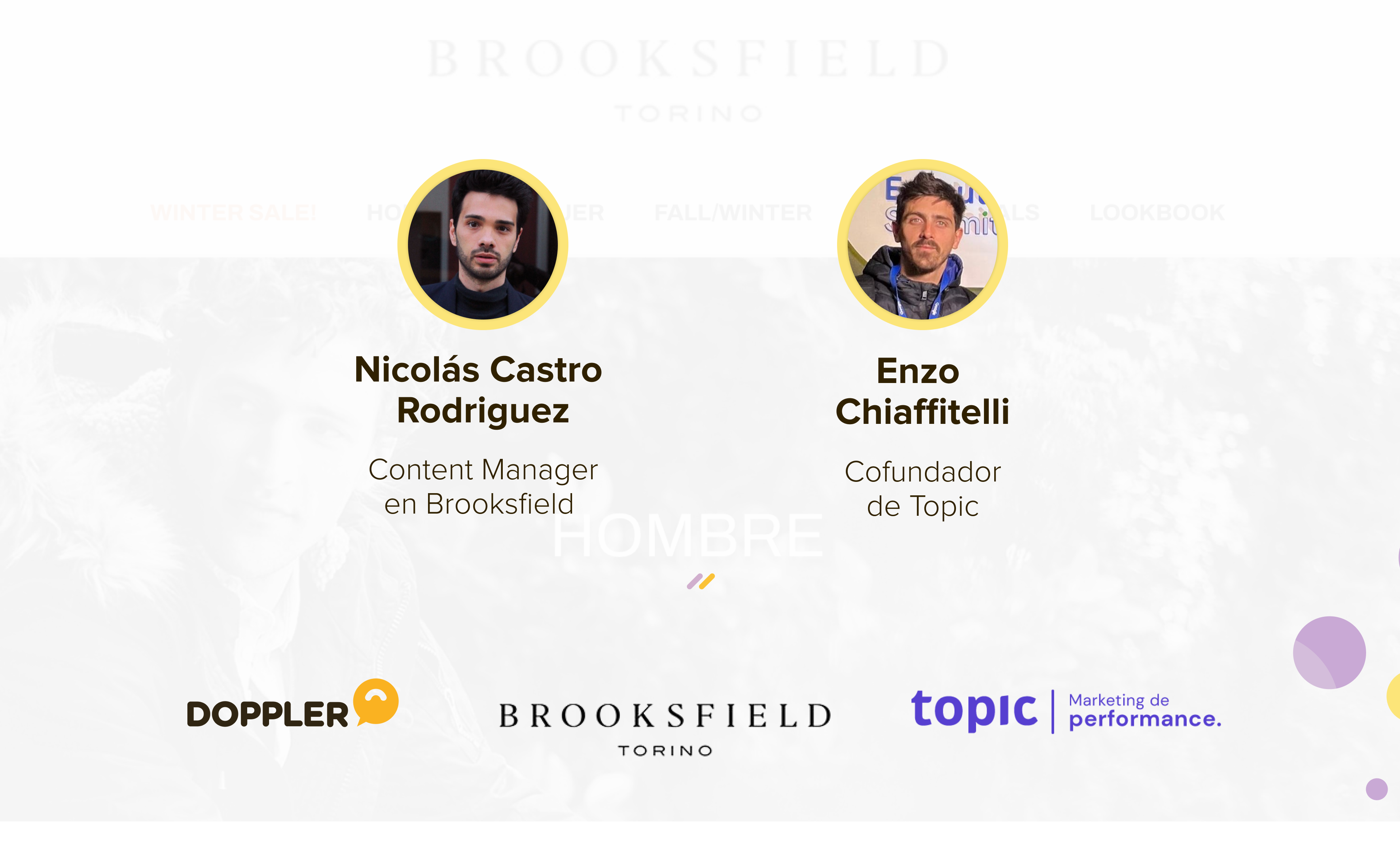Topic y Brooksfield